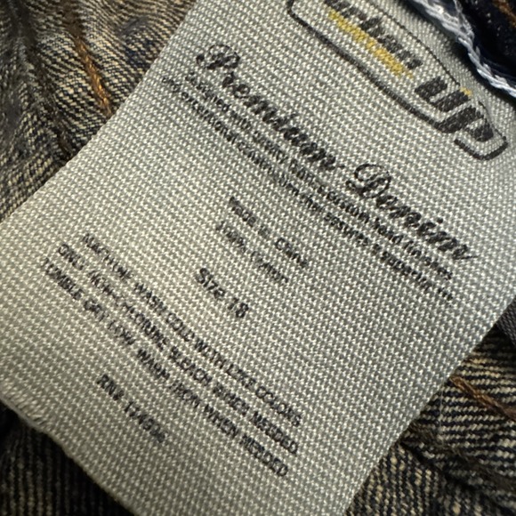 Urban Up 28x28" Premium Denim Bootcut 100% Cotton Jeans Size 18 Adj Waist - Picture 16 of 16